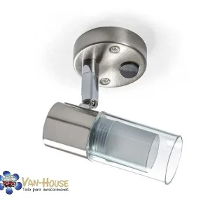 Foco de montaje LED Nitro II cromado 2.5W LED de potencia.