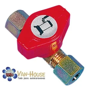 Llave de gas caravana
