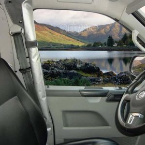 Conjunto de cortinas de ventana lateral de cabina VWT5