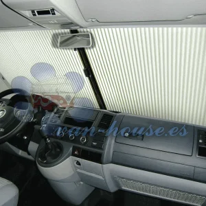 REMI Estor Enrollable para Parabrisas VW T5 Color Gris oscuro (Hasta Finales de 2009)