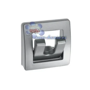 Gancho guardaropa color cromo