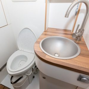 Inodoro SECO separador de camping Nature’s Head® con mango de araña