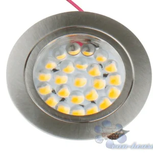 Led Redondo 24 Leds 65x13mm Zinc a 12V