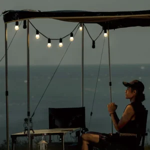 Guirnalda con altavoz integrado