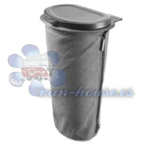 Bote de Basura Flextrash – 5L Color Gris (Material Biodegradable)