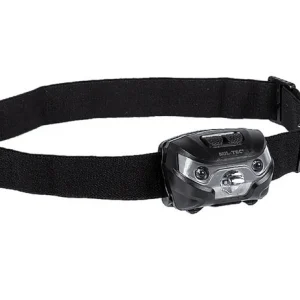 Linterna Frontal 200 lumen negro