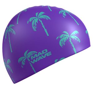 Gorra natación Palms Violet Mad Wave