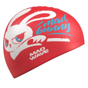 Gorra natación Bunny Red Mad Wave