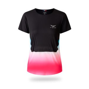 Polera running mujer Uglow Vapor Aray C2