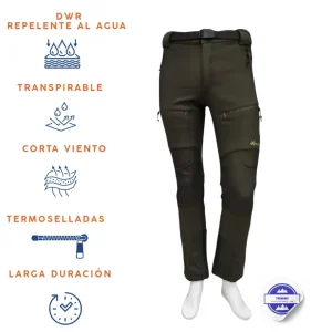 Pantalón de Trekking caza THOR para Hombre 
