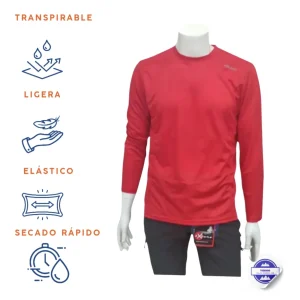 Joluvi camiseta manga larga running hombre