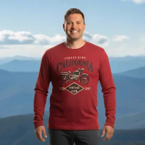 Camiseta Manga Larga Tallas Grandes 3XL–7XL