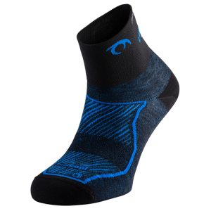 Calcetín de running Lurbel Race Three Negro / Azul Royal