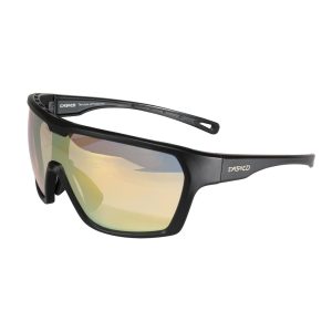 Lentes SX-24 Negro Mate – Oro Espejado