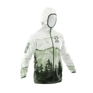 Chaqueta impermeable Running Otso – Green Forest