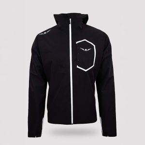 Chaqueta impermeable running Hombre | Uglow U-RAIN 3.1 Black