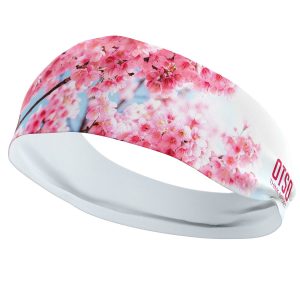Cintillo headband de running OTSO Flower Pink