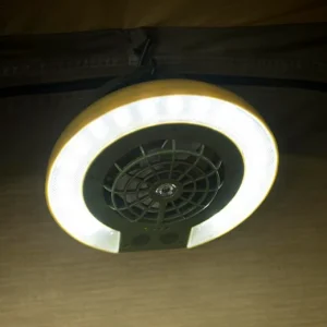 Ventilador portatil con luz