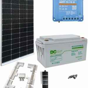 Kit Placa Solar Camper 200W 12V con batería DC Solar 1000Whdia