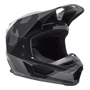 Casco Moto Niño V1 BKNR Camo Negro Fox