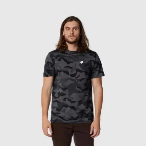 Polera Lifestyle Fox Head Camo Negro Fox