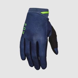 Guantes Moto 180 Taunt Azul Marino Fox