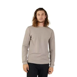 Polera Lifestyle Level Up Thermal Manga Larga Beige Fox