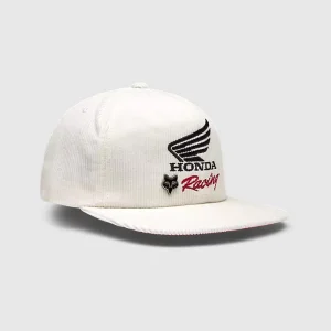 Gorro Jockey Lifestyle Honda Ajustable Blanco Fox