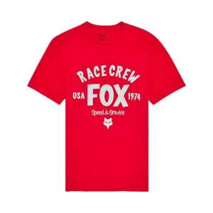 Polera Lifestyle Slogan Premium Rojo Fox