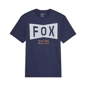 Polera Lifestyle Typeface Premium Azul Fox