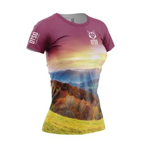 Polera de running Manga Corta Mujer Otso Autumn