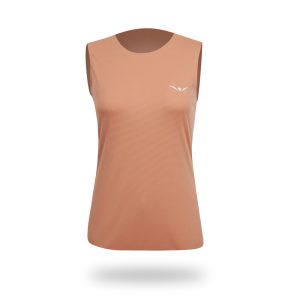 Polera running mujer Uglow Super Light Tank Damask