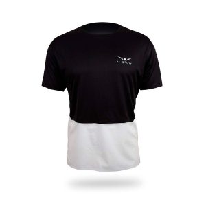 Polera running hombre Uglow Vapor Black / White