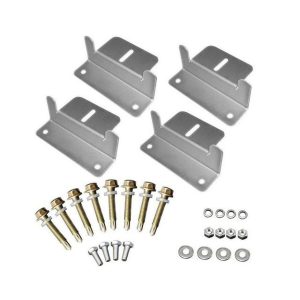 Soporte montaje 4 piezas aluminio