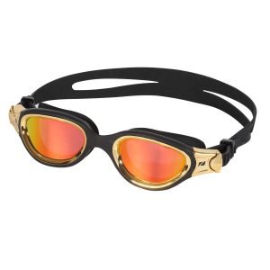 Lentes Natación ZONE3 Venator-X Black/Gold /Red Polarizado