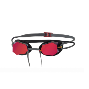 Lentes Natación ZOGGS Diamond Titanium negro/gris vidrio rojo